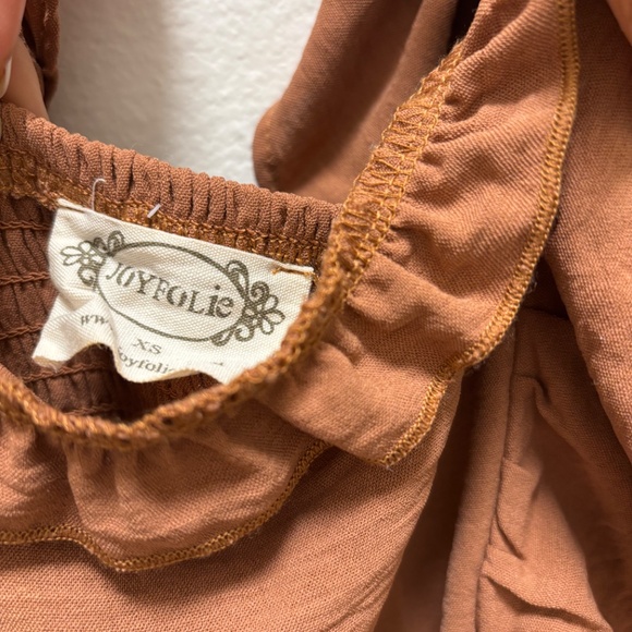 Joyfolie Brown Maxi Dress - Picture 4 of 4